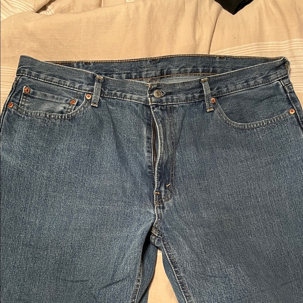 Levi's Strauss 541 Relaxed Fit Blue Denim Jeans